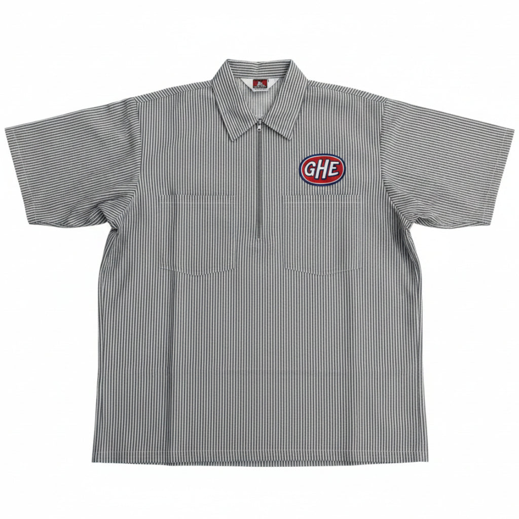 GHE "Logo' Grey/White Workshirt