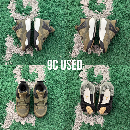 Air Jordan 4 Retro "Craft Olive" USED