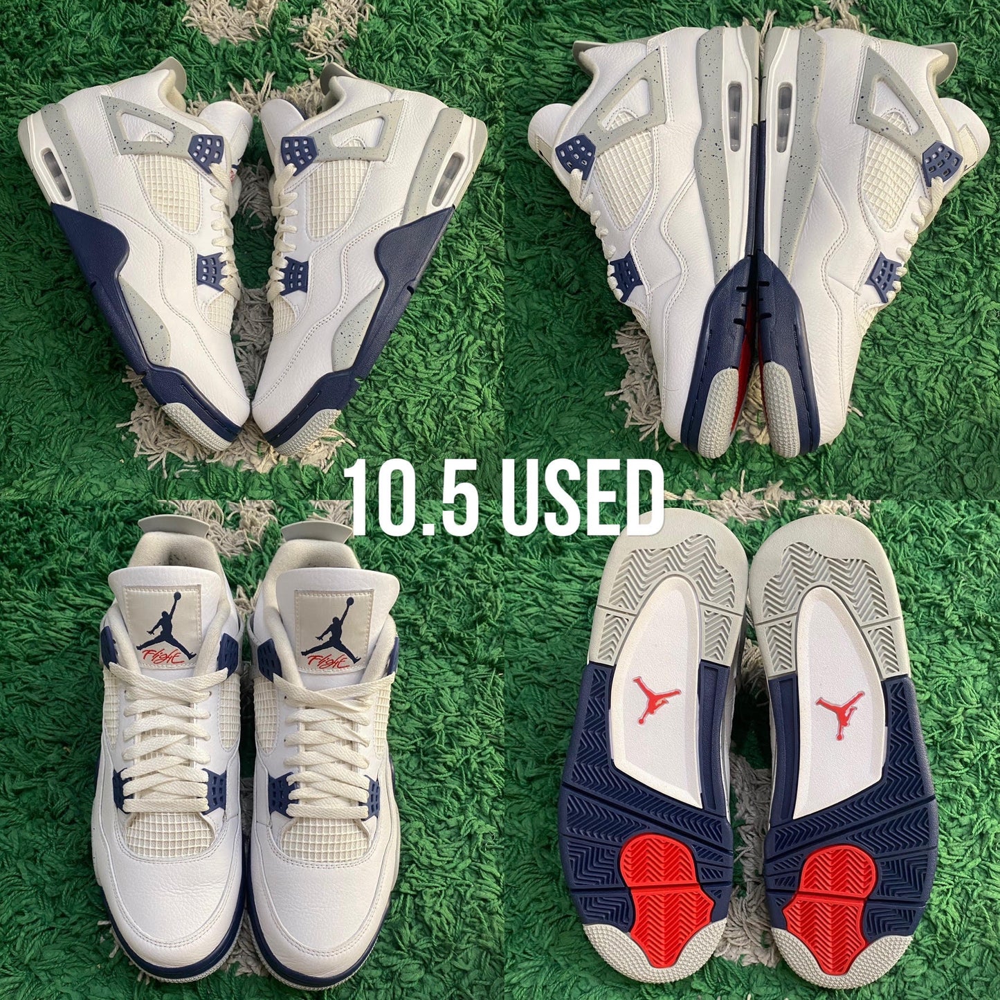 Air Jordan 4 Retro “Midnight Navy” USED