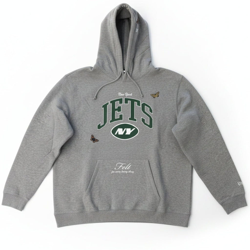 FELT x New Era "New York Jets" Grey Hoodie