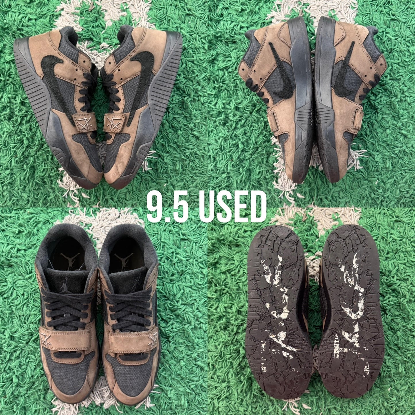 Jordan Jumpman Jack TR x Travis Scott "Dark Mocha" USED