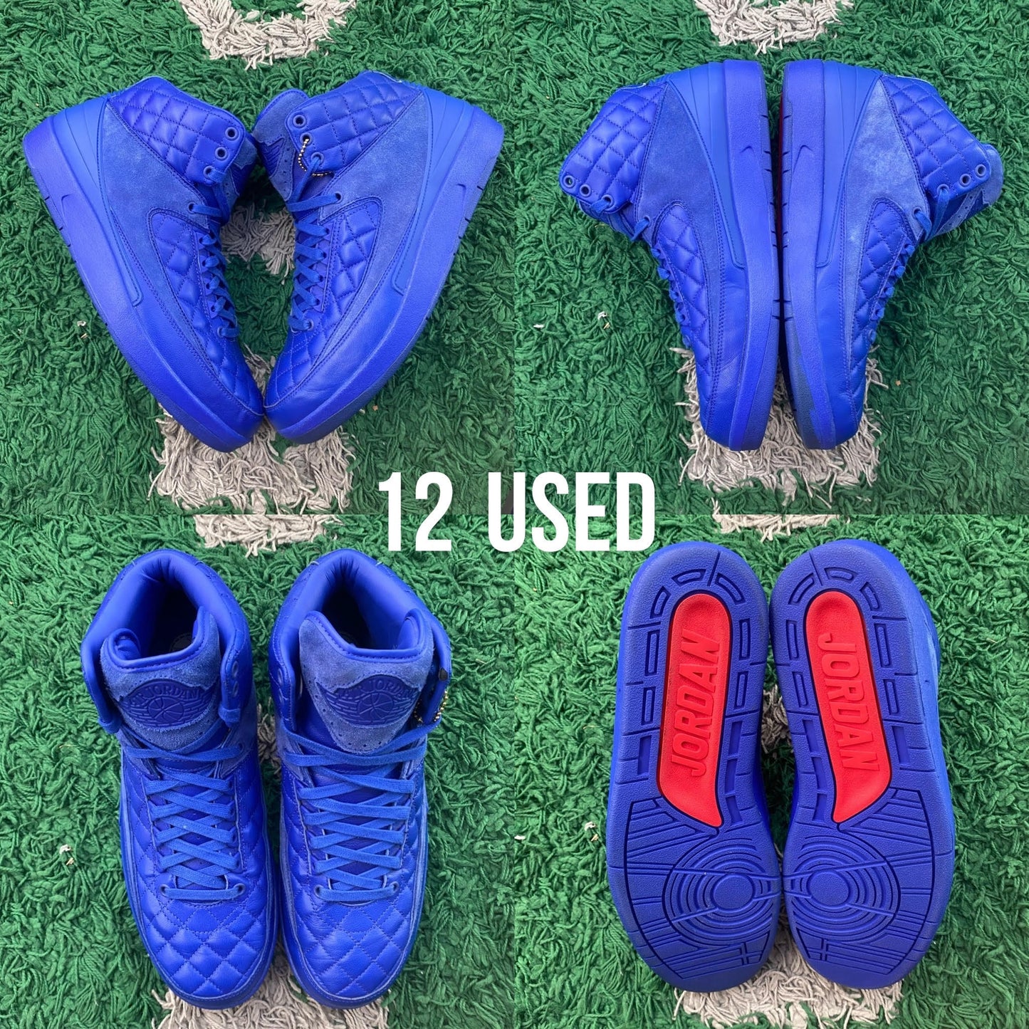 Jordan 2 Retro "Just Don" Blue USED