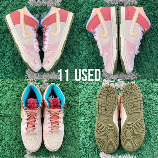 Nike Dunk Mid "Strawberry Milk" USED