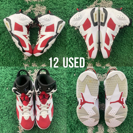 Air Jordan 6 Retro Nike Air "Carmine 2021" USED