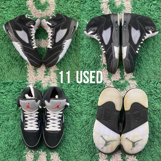 Air Jordan 5 Retro OG "Black Metallic Reimagined 2025" USED