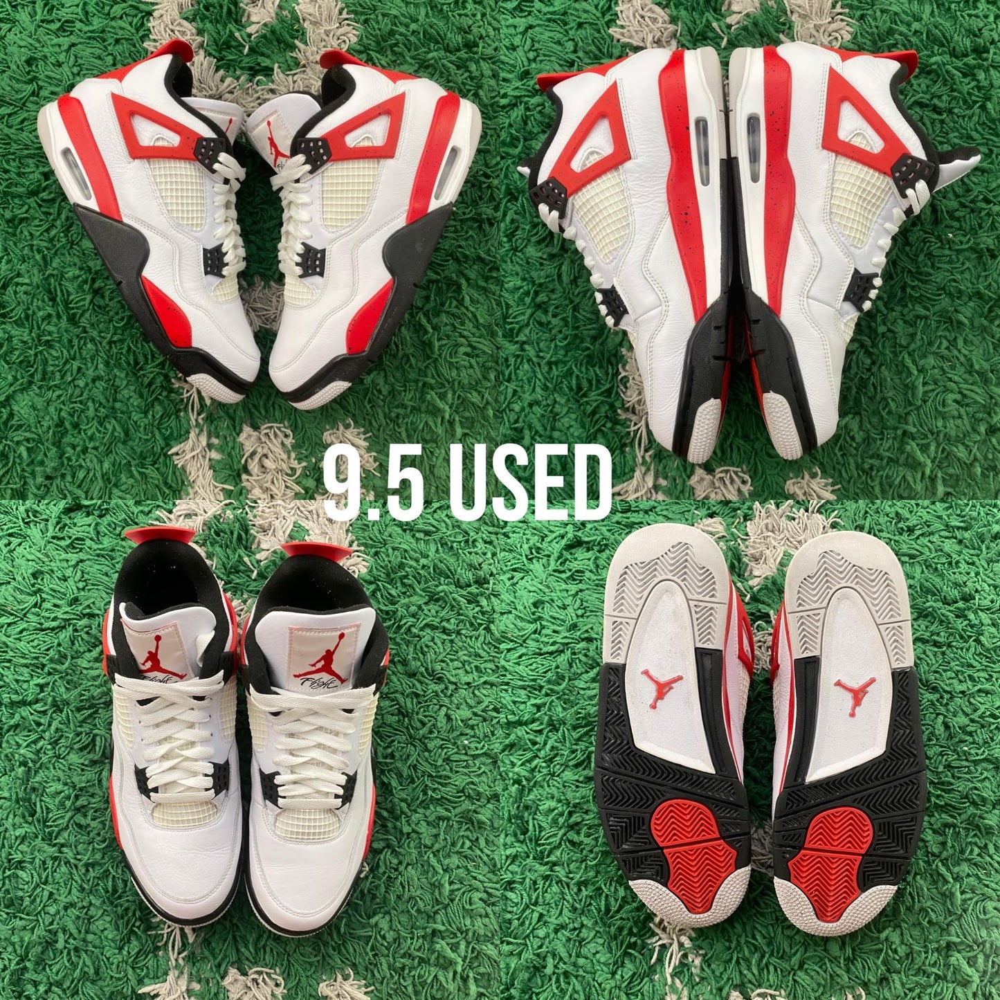 Air Jordan 4 Retro "Red Cement" USED