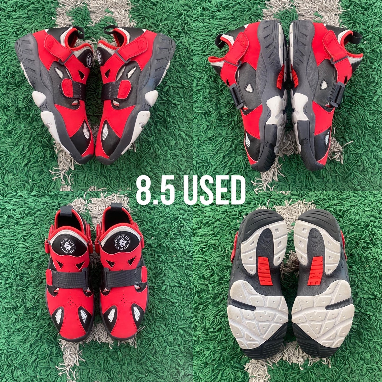 Nike Air Trainer Huarache '94 "Black Gym Red" USED