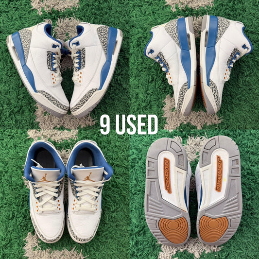 Air Jordan 3 Retro "Wizards" USED