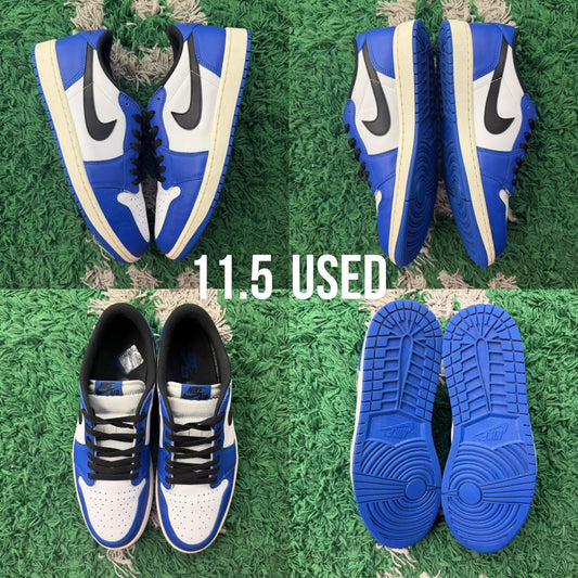 Jordan 1 Retro Low OG "Game Royal" USED