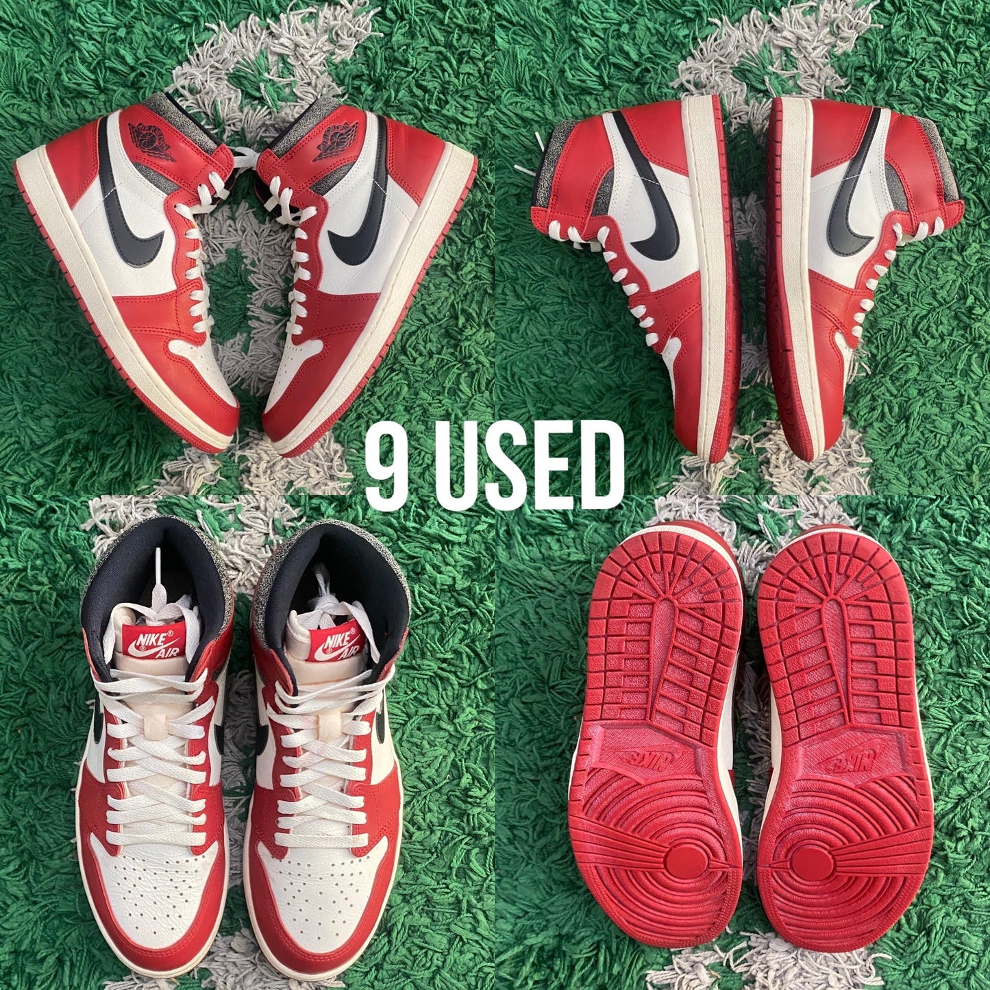 Air Jordan 1 High “Chicago Lost & Found” USED