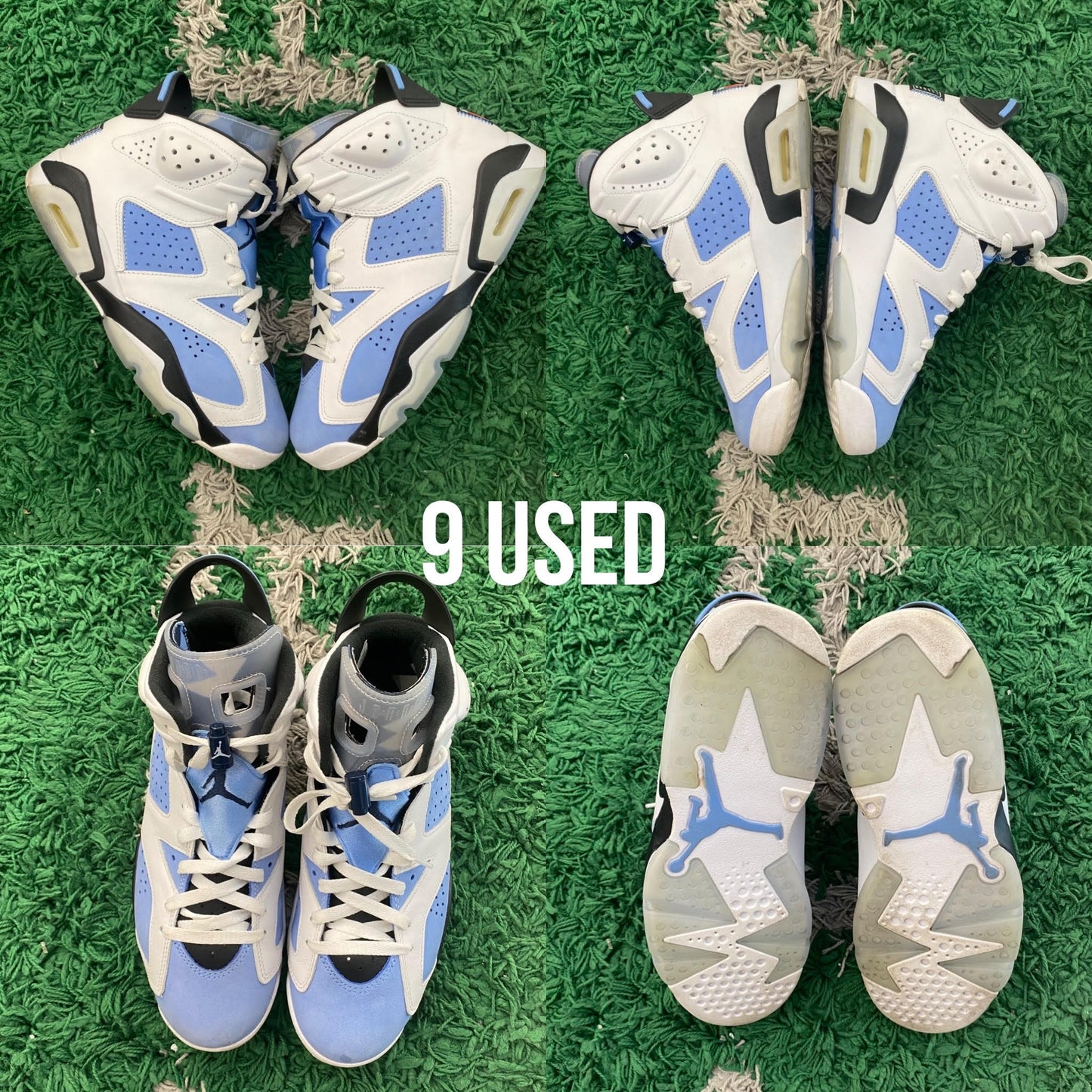Air Jordan 6 Retro "UNC White" USED