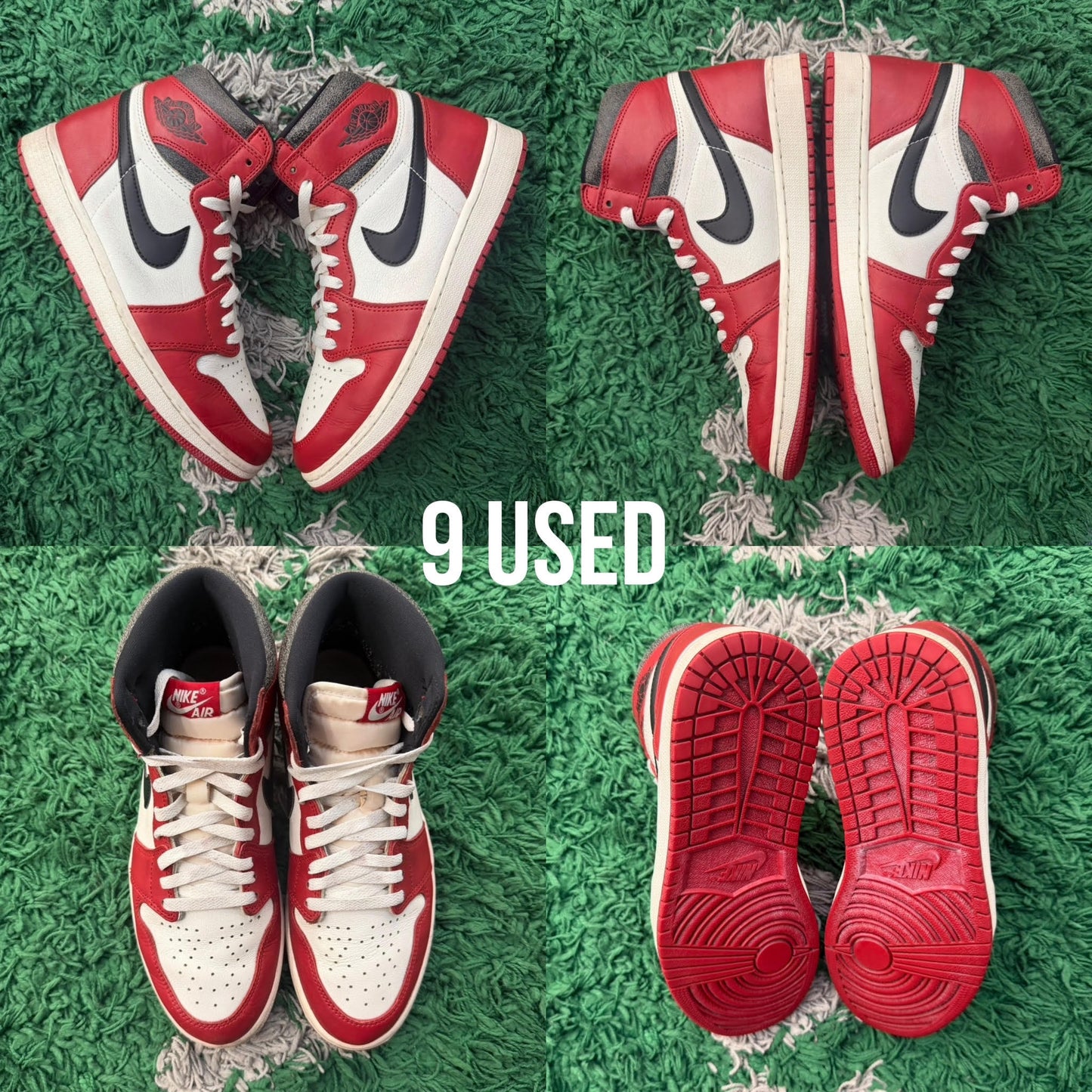 Air Jordan 1 High “Chicago Lost & Found” USED