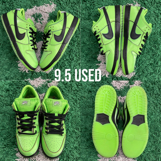 Nike SB Dunk Low x The Powerpuff Girls "Buttercup" USED