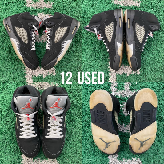 Air Jordan 5 OG Nike Air "Black Metallic 2016" USED