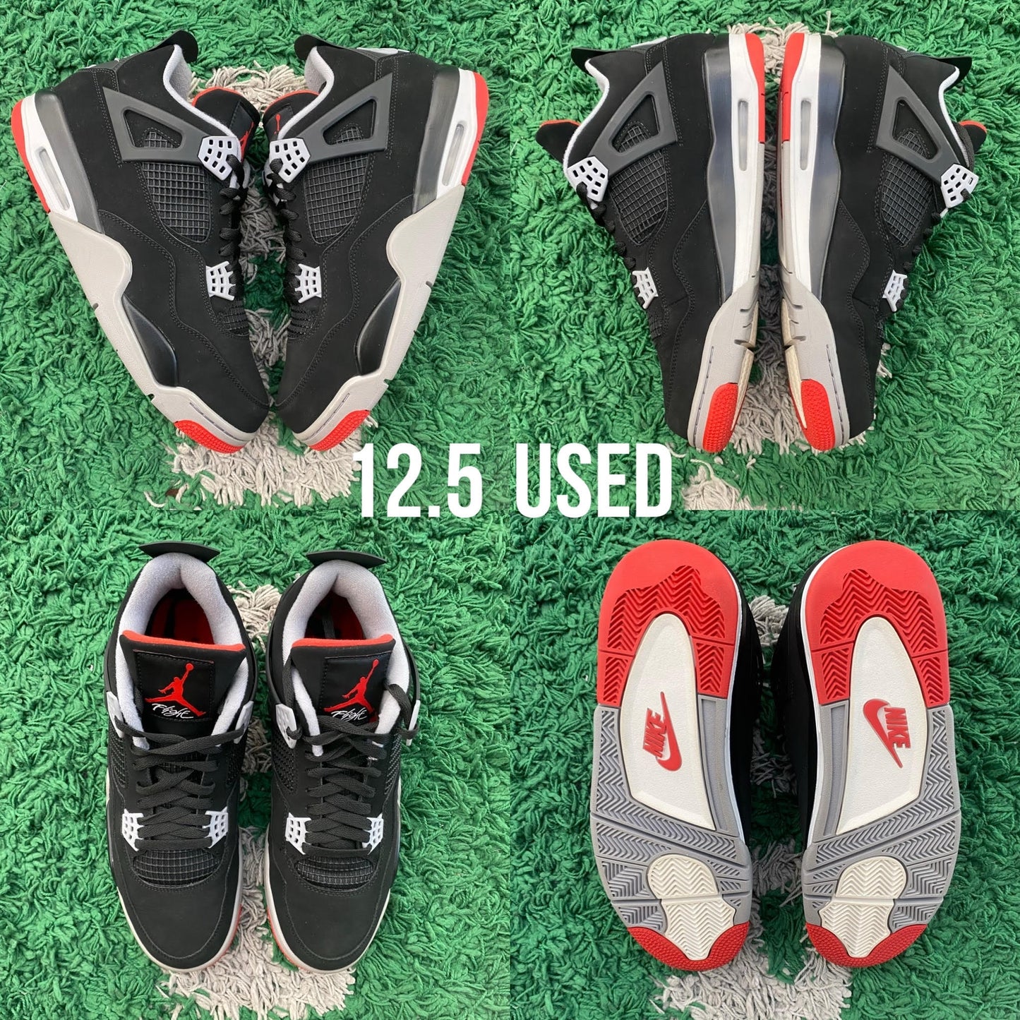 Air Jordan 4 Nike Air “Bred 2019” USED