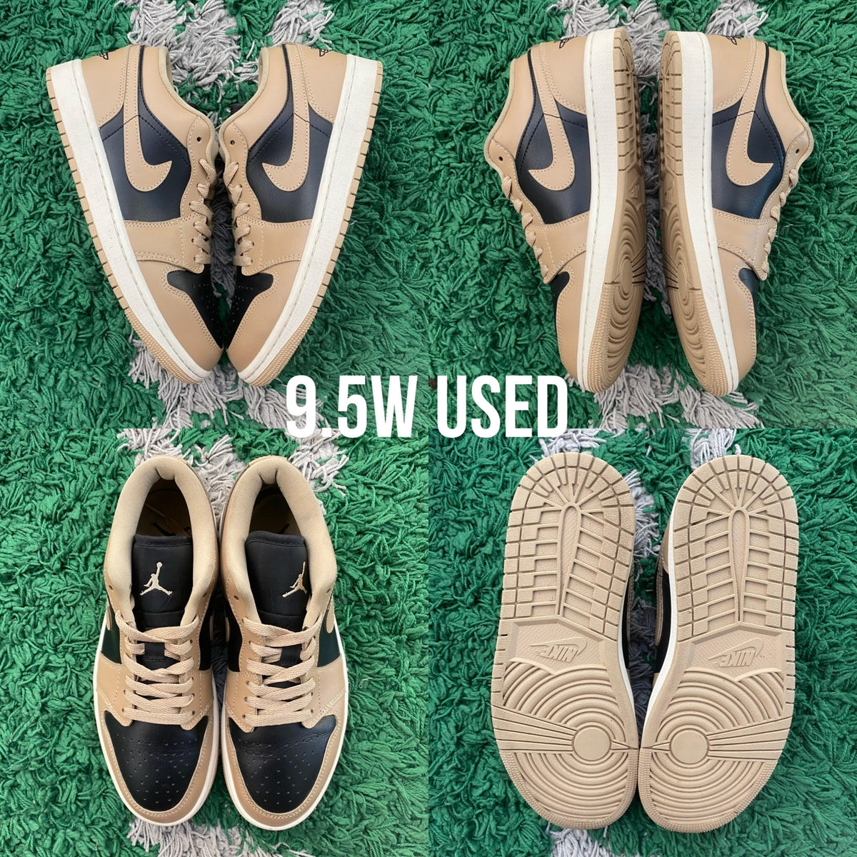Air Jordan 1 Low "Desert Brown" WMNS USED