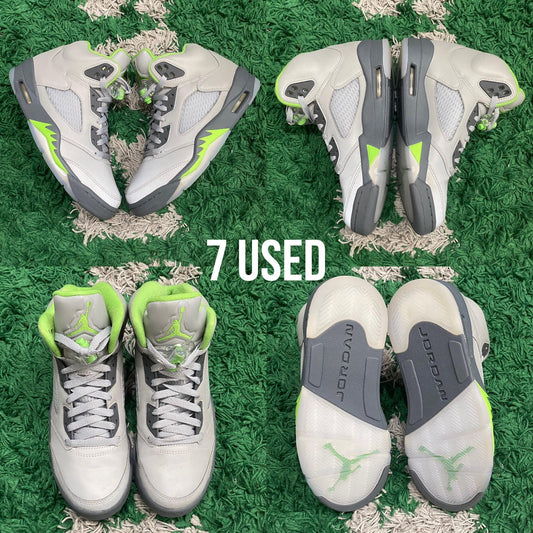 Air Jordan 5 Retro “Green Bean” USED