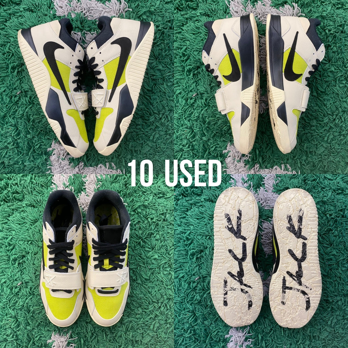 Jordan Jumpman Jack TR x Travis Scott "Bright Cactus" USED