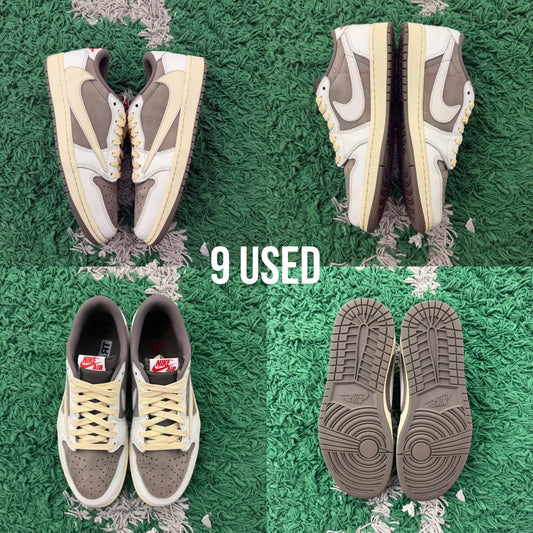 Air Jordan 1 Low OG x Travis Scott "Reverse Mocha" USED