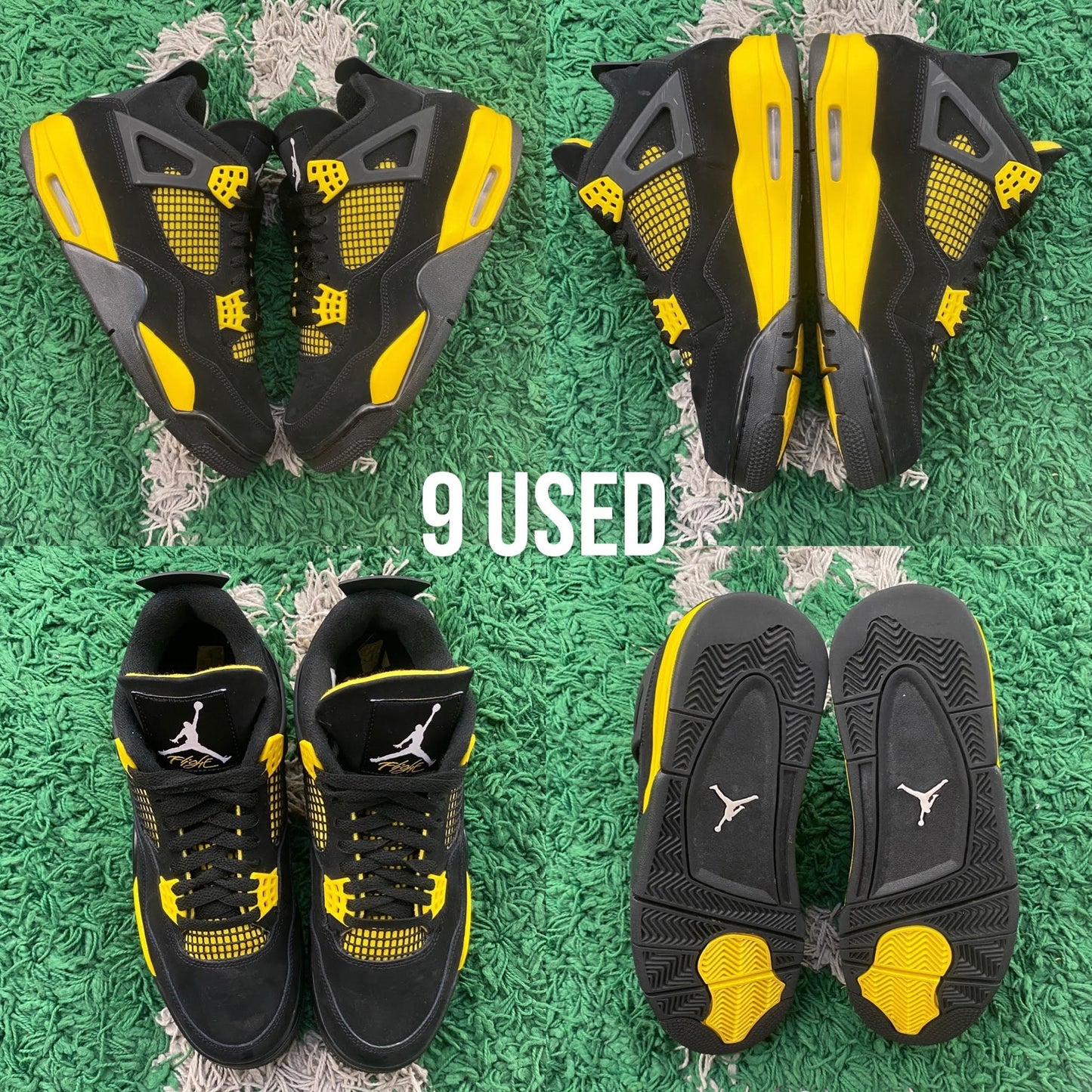 Air Jordan 4 Retro "Thunder 2023" USED