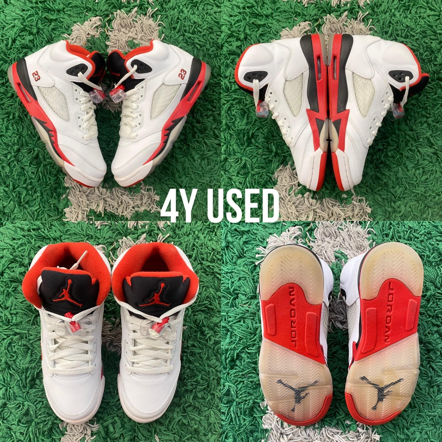 Air Jordan 5 Retro "Fire Red 2013" USED