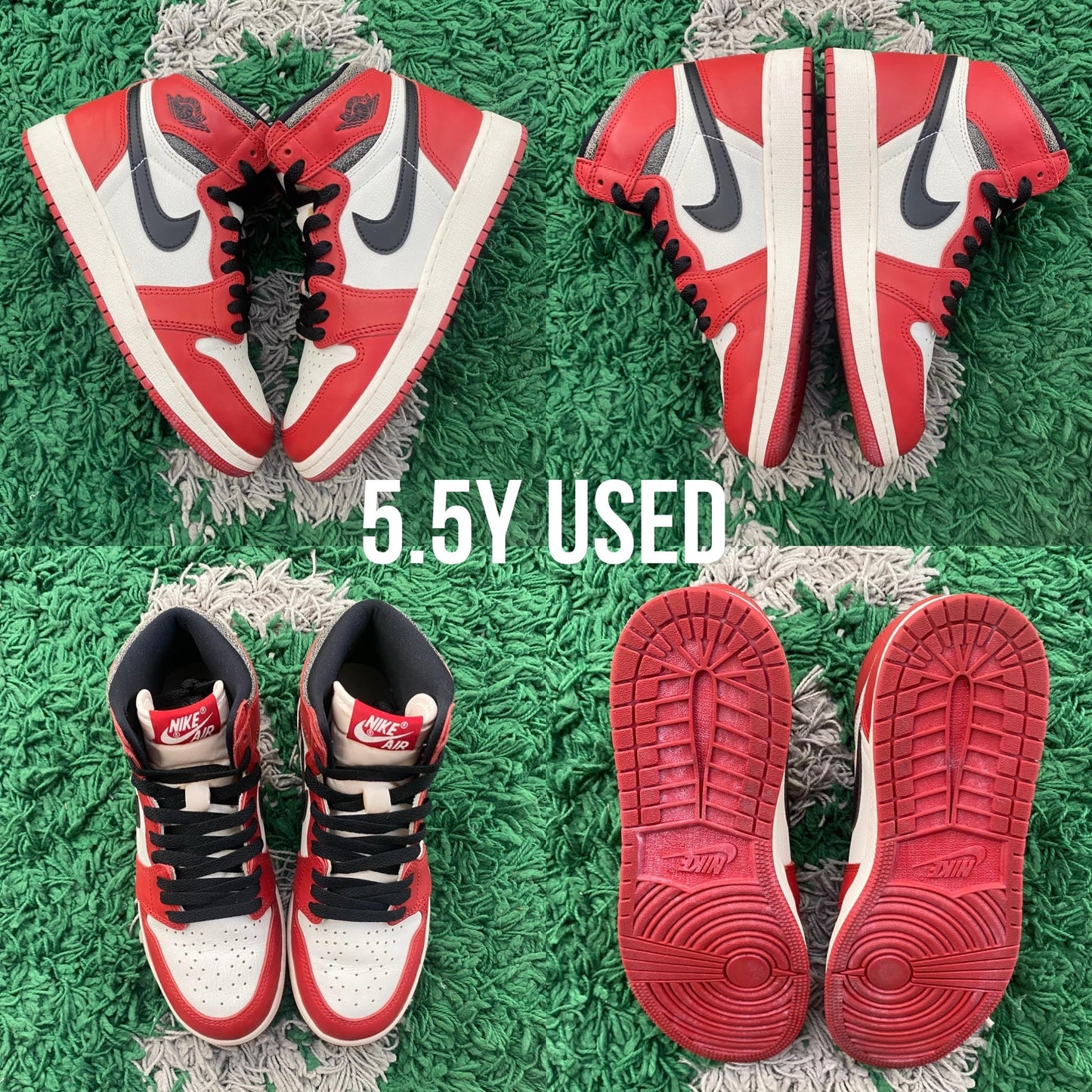 Air Jordan 1 High “Chicago Lost & Found” USED