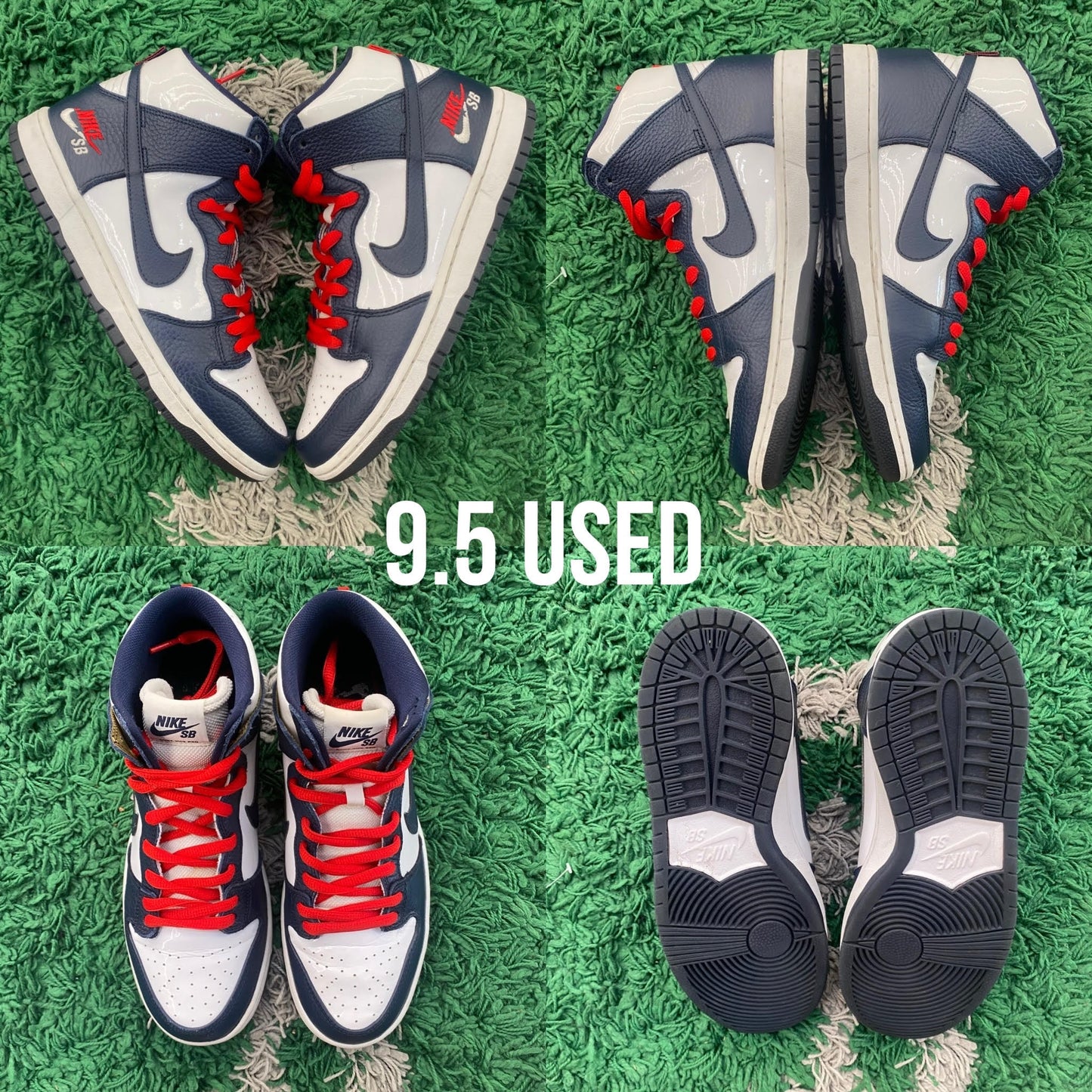 Nike SB Dunk High "Future Court Obsidian 2017" USED