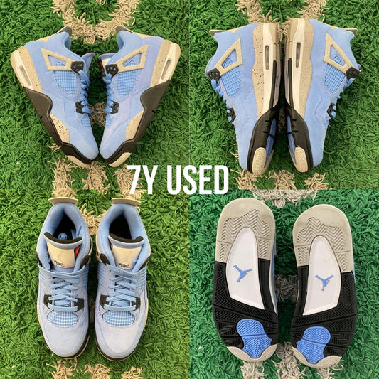 Air Jordan 4 Retro  “University Blue” USED