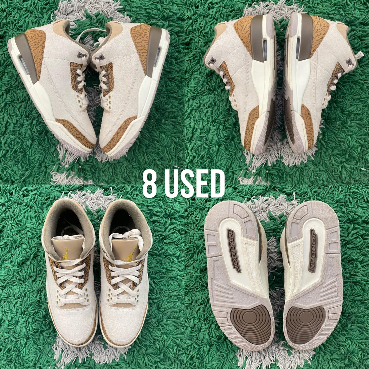 Air Jordan 3 Retro "Palomino" USED