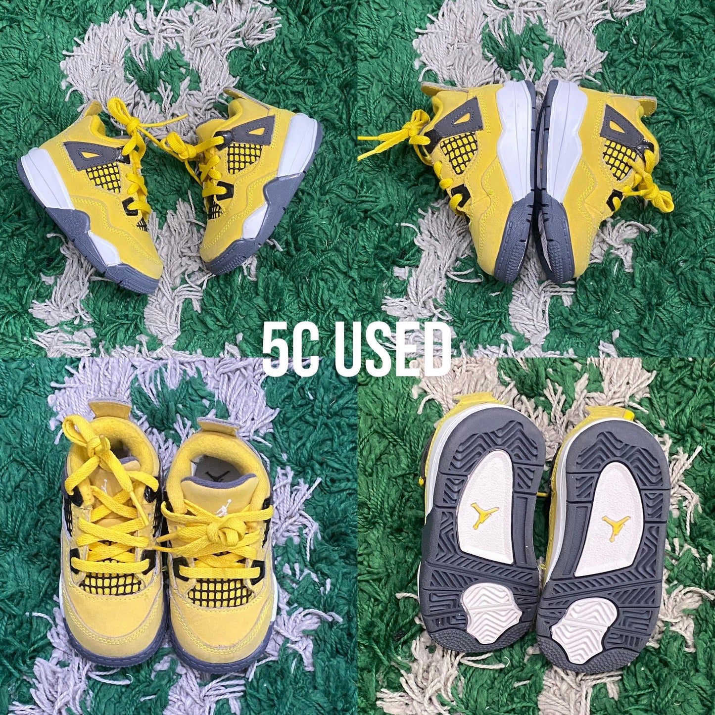 Air Jordan 4 Retro “Lightning 2021” USED