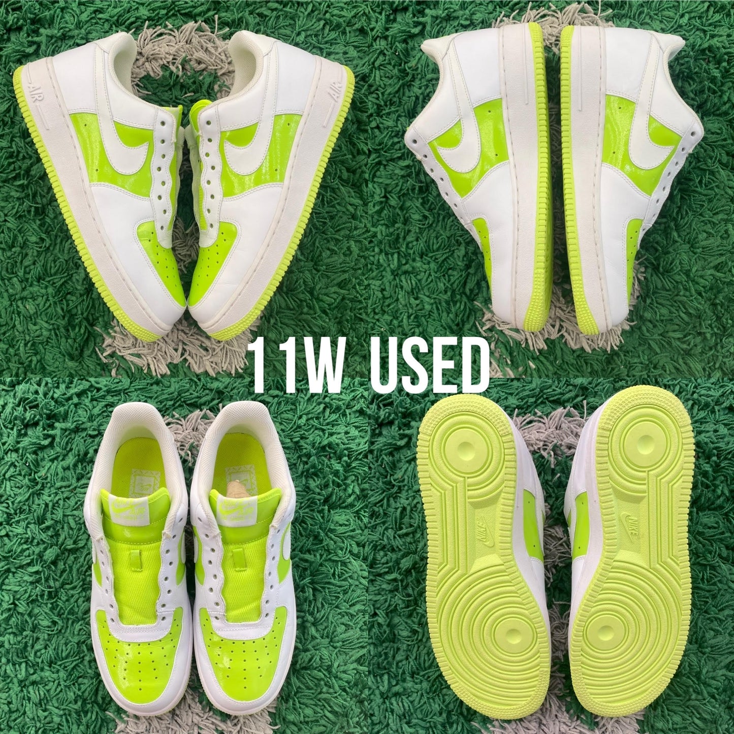 Nike Air Force 1 Low "Volt/White 2008" USED