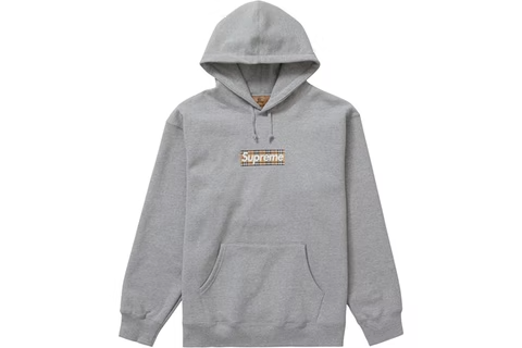 Supreme x Burberry “Box Logo” Hoodie  M