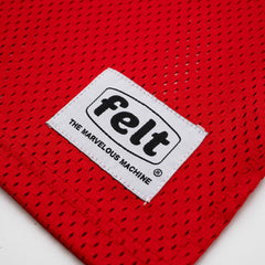 FELT “Overtown” Red Mesh Football Jersey