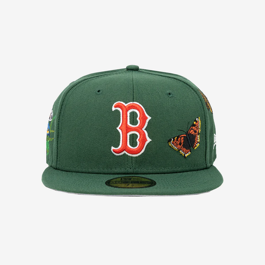 FELT x New Era "Boston Red Sox" Green Fitted