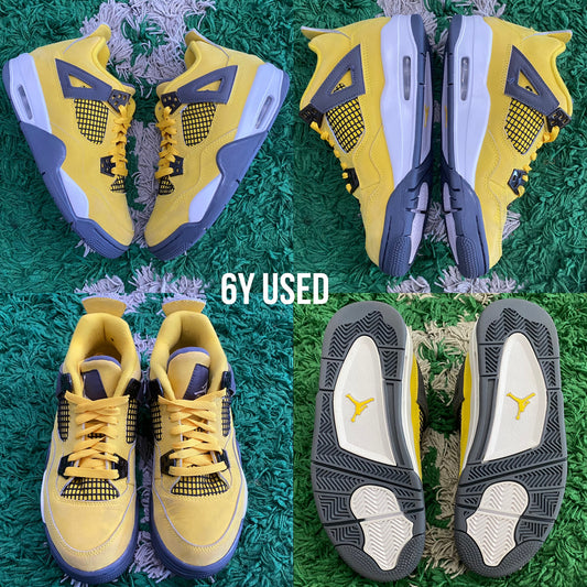 Air Jordan 4 Retro “Lightning 2021” USED